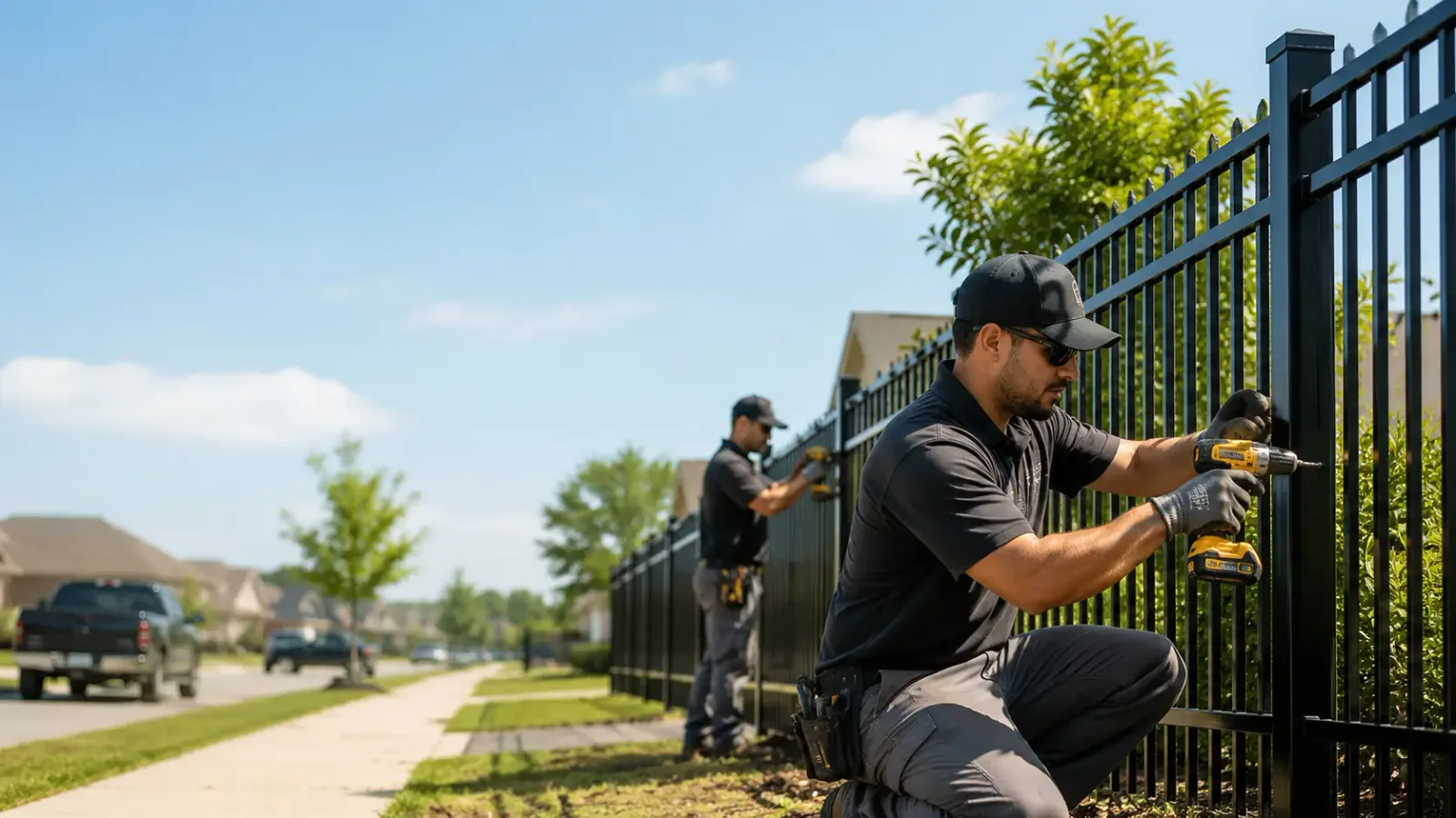 Metal Fence Installation in Van, TX